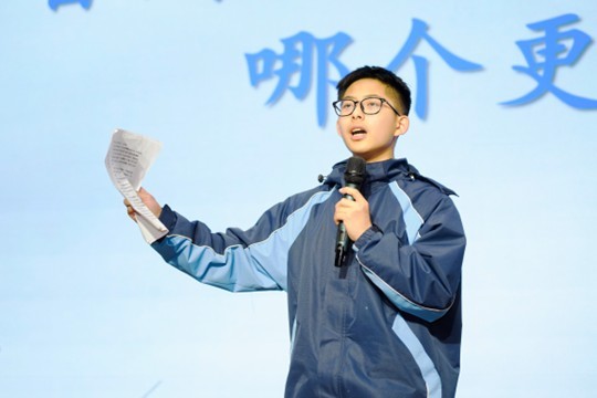 国防科普点亮校园,少年讲书传递书香——2026岳麓书会“悦科普”暨“讲书吧!少年”阅读行动走进中雅培粹双语中学