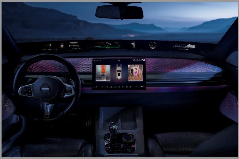 北京车展哈曼把“未来座舱”搬来了！(图1)