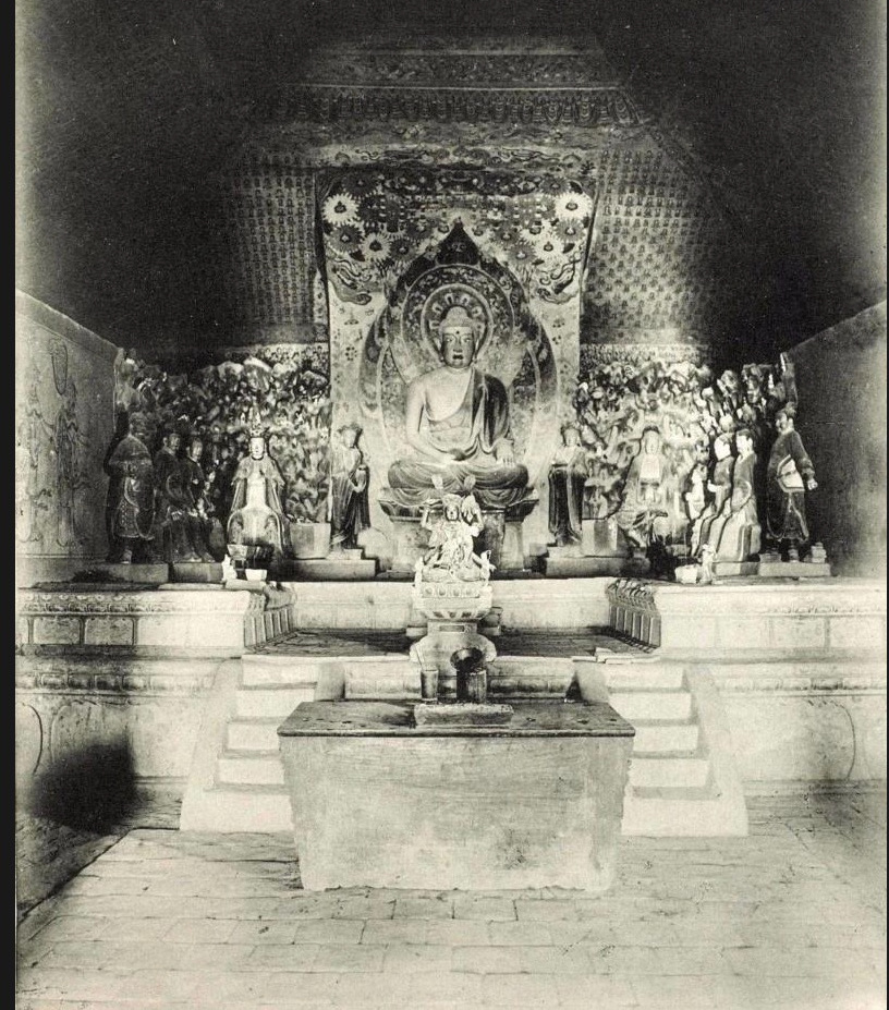 伯希和拍摄的敦煌