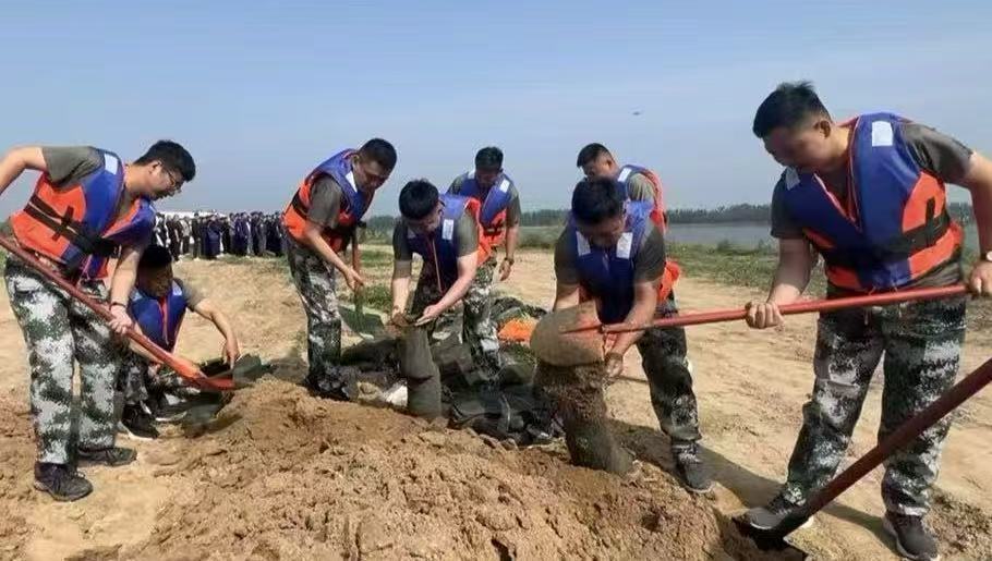 商丘市梁园区李庄镇：防汛减灾强演练 筑牢安全防护墙