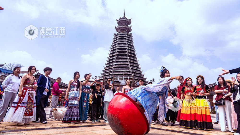 2026年4月19日在江西省吉安市峡江县金坪民族乡拍摄的画面。