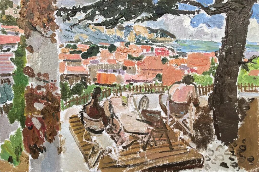 与文徵明隔世“对画”：张淳绘画作品展在无锡开幕