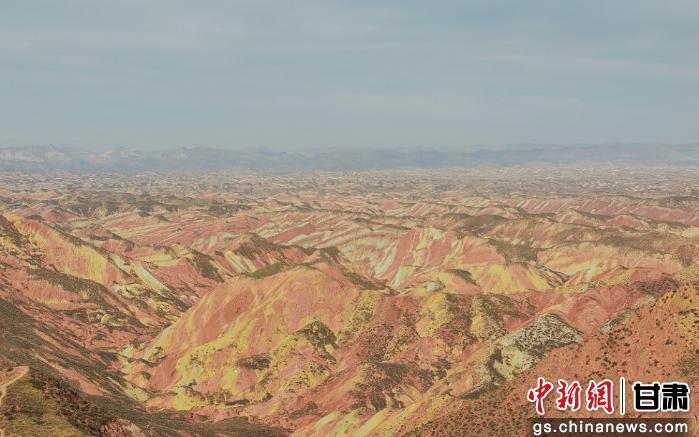 图为兰州水墨丹霞旅游景区（资料图）