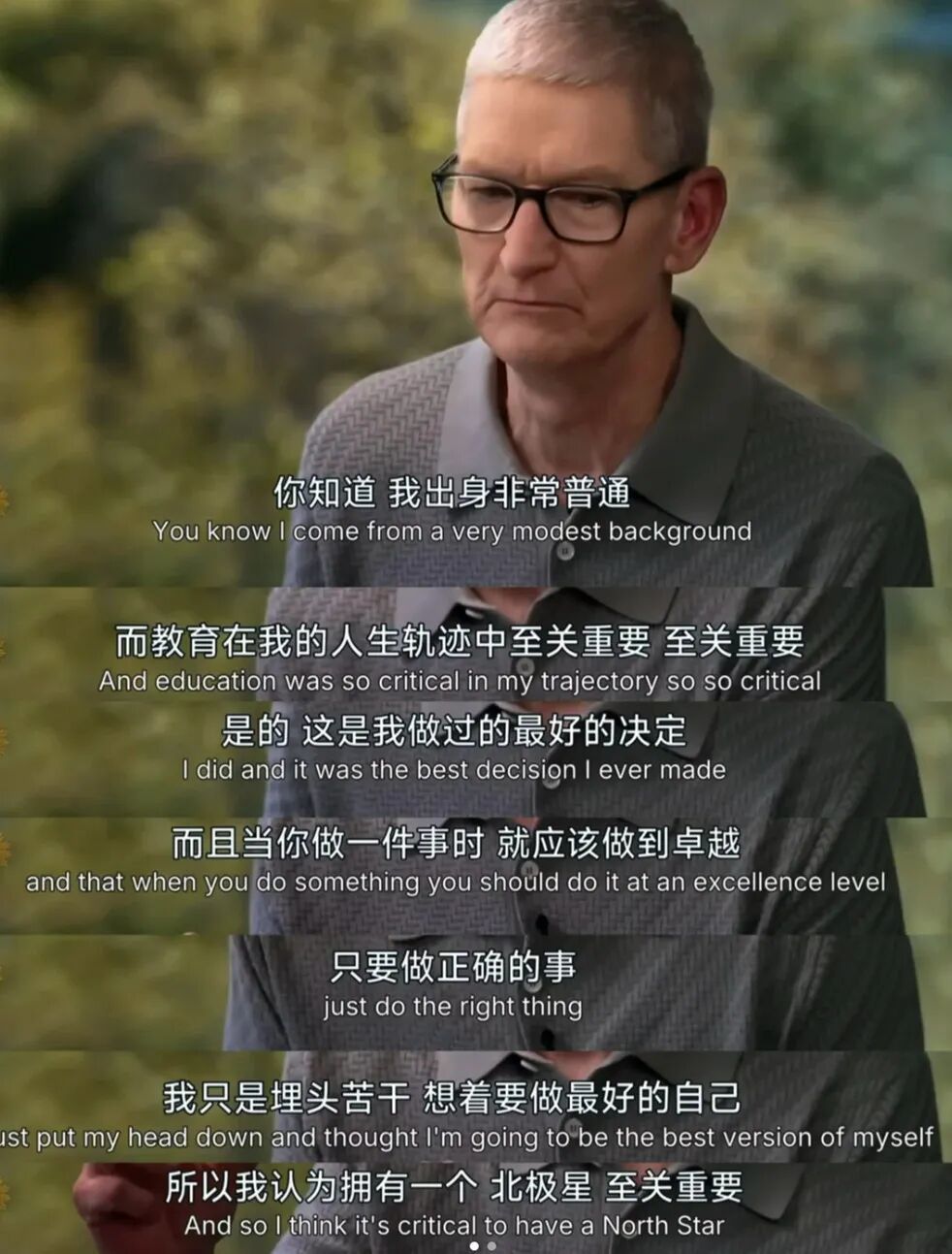 图注：库克访谈