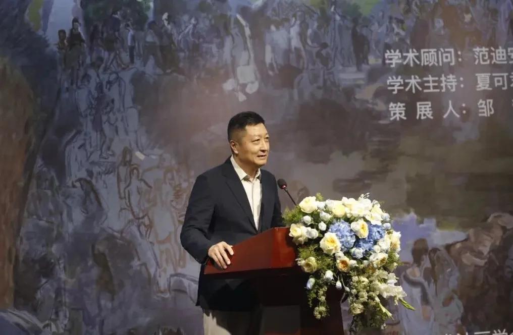 与文徵明隔世“对画”：张淳绘画作品展在无锡开幕