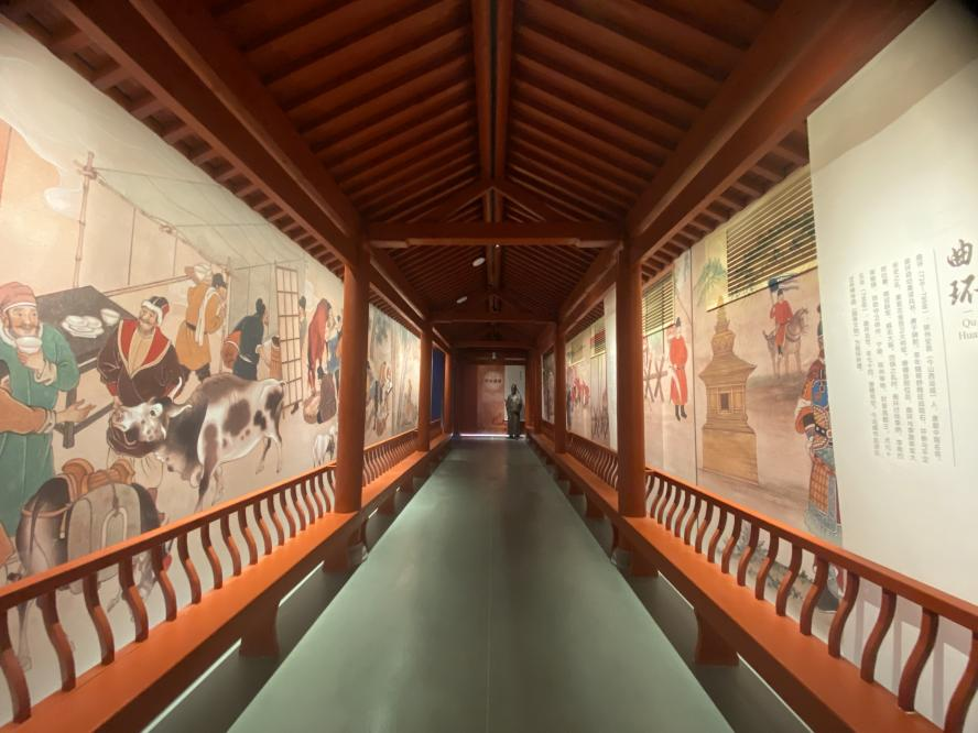 池盐孕古邑 戏台映河东