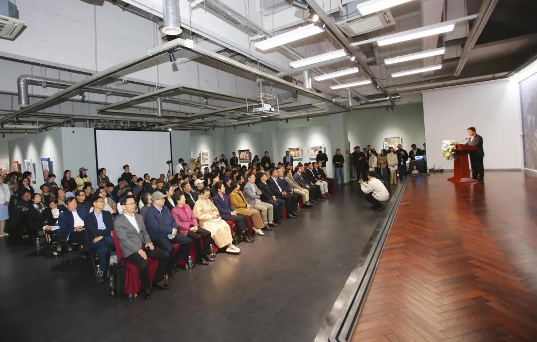 与文徵明隔世“对画”：张淳绘画作品展在无锡开幕