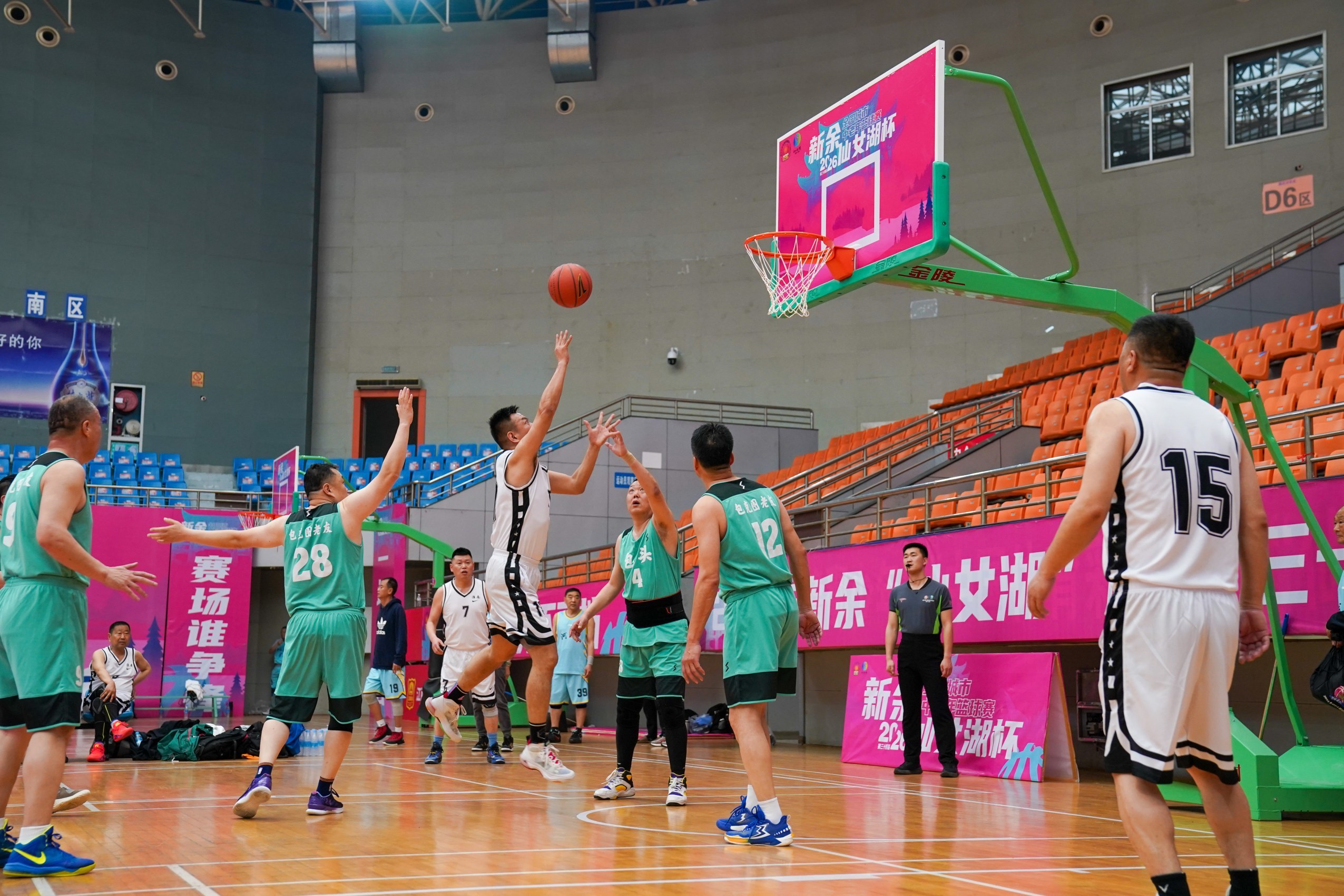 首次落地新余！全国中老年篮球赛“仙女湖”杯拉开战幕，赛期6天