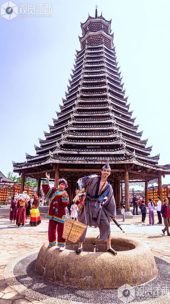 2026年4月19日在江西省吉安市峡江县金坪民族乡拍摄的画面。