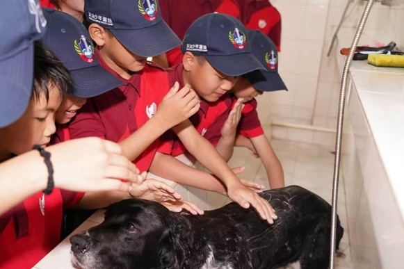 “犬”力以赴护平安 警民互动零距离  深圳公安2026年常态化警营开放日  刑侦专场萌动上演