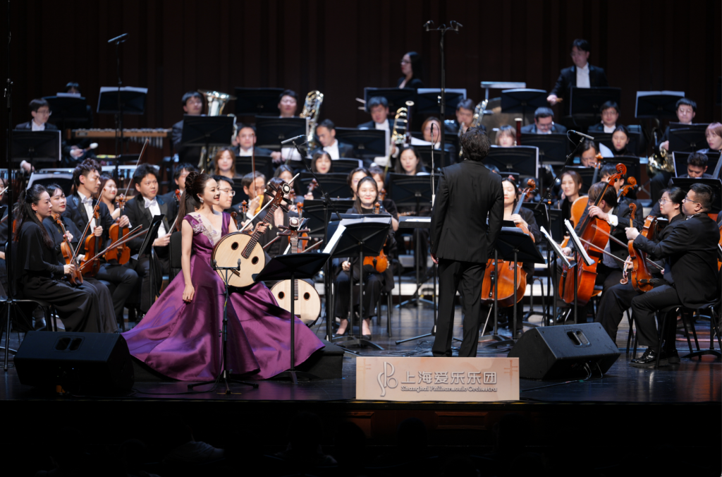 张碧云在演出现场