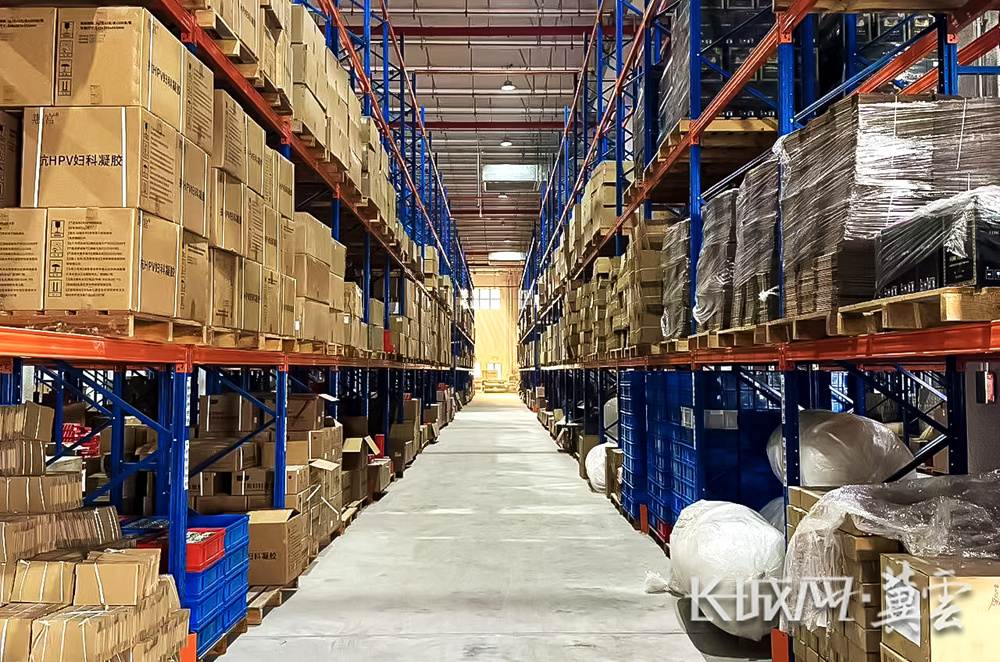 陆港云仓内景。余陈军 摄