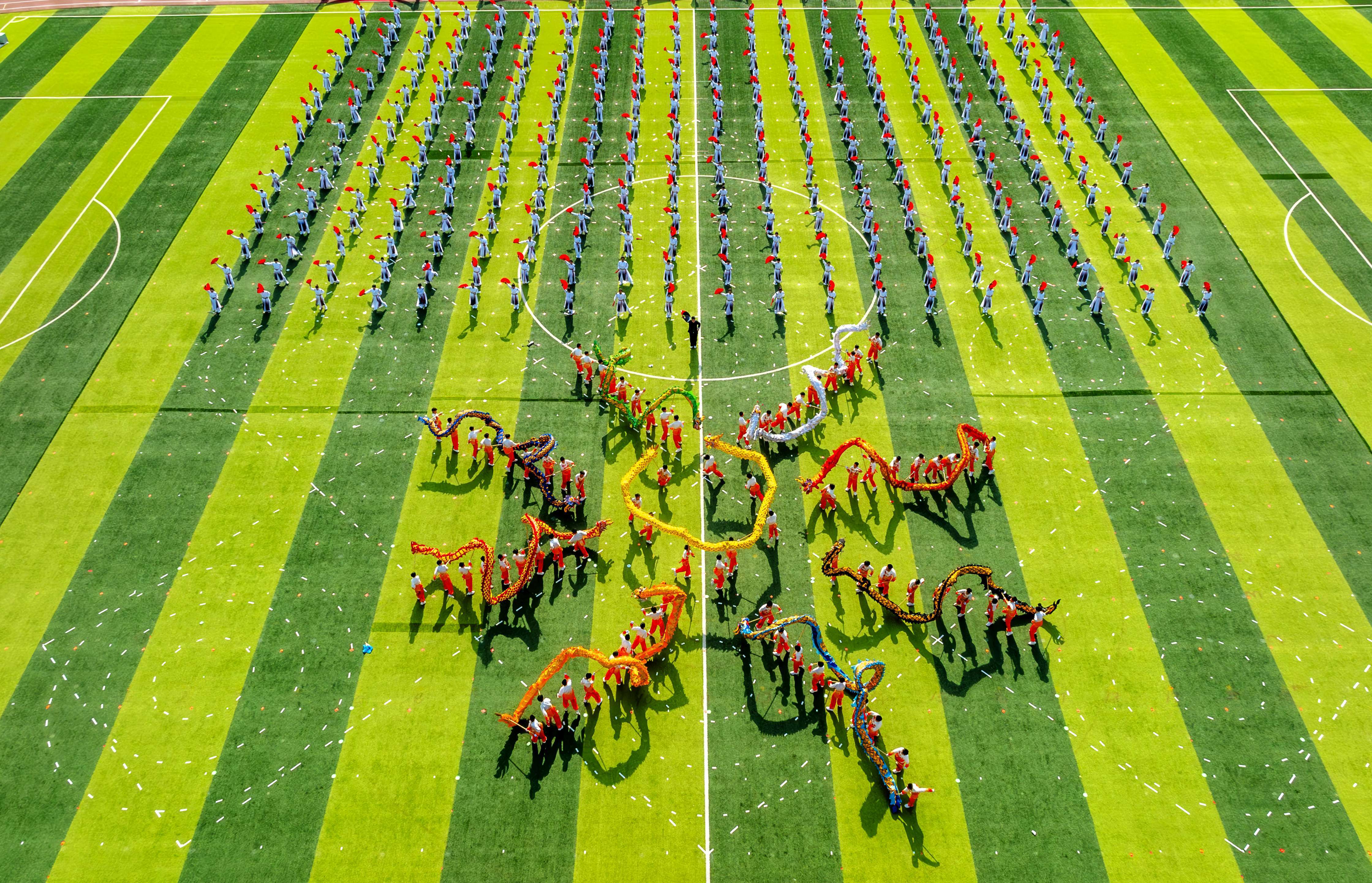 开幕式现场 白永民摄