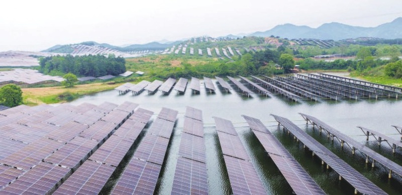 峡江县：生产绿色清洁能源（图）