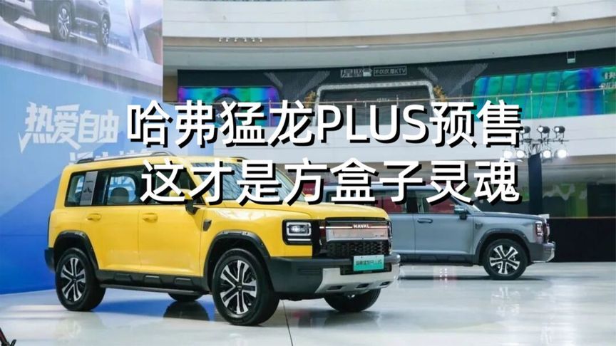 哈弗猛龙PLUS预售 这才是方盒子灵魂丨汽势视频