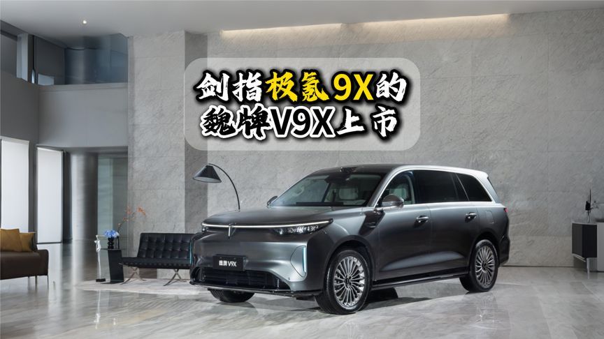 剑指极氪9X的魏牌V9X开启预售