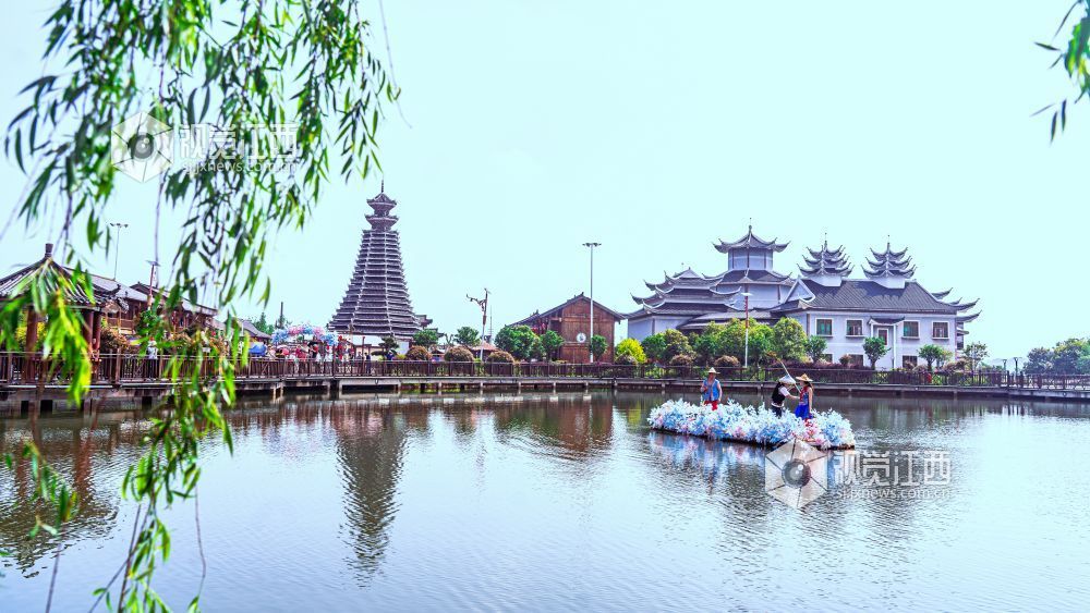 2026年4月19日在江西省吉安市峡江县金坪民族乡拍摄的画面。