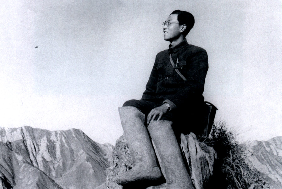 1945年,李德生初到玉门油矿。资料图片