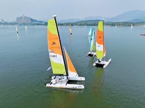 雪野湖水上运动