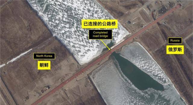俄朝于4月21日举行图们江公路桥对接庆典