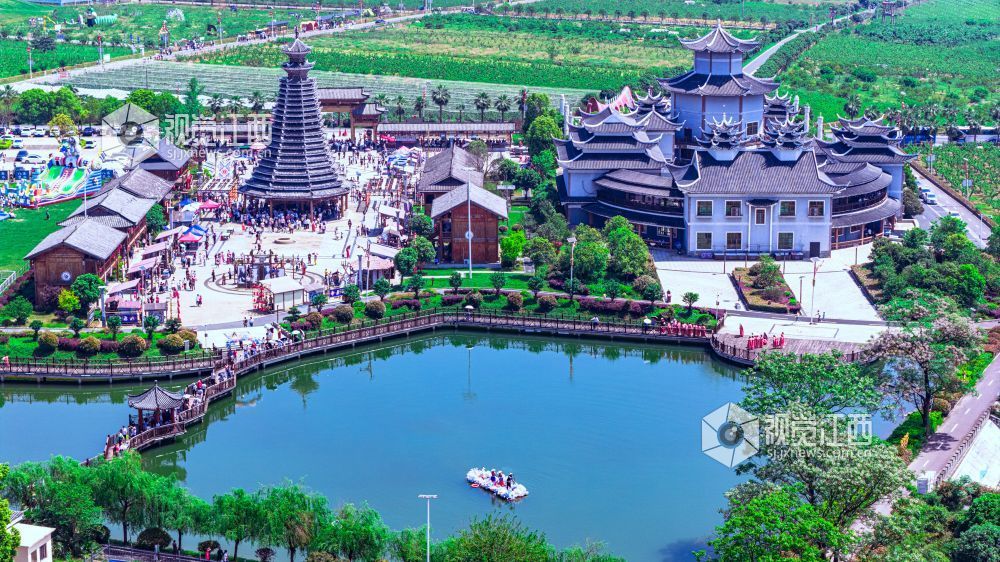 2026年4月19日在江西省吉安市峡江县金坪民族乡拍摄的画面。