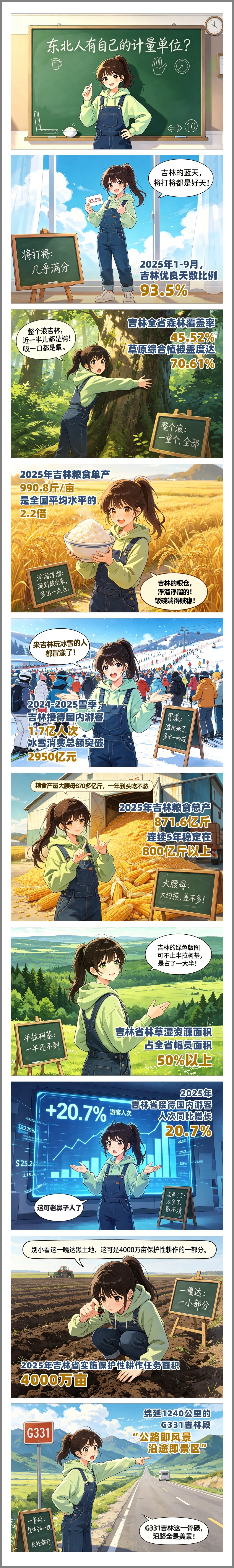 漫画长白|用东北的计量单位来看吉林