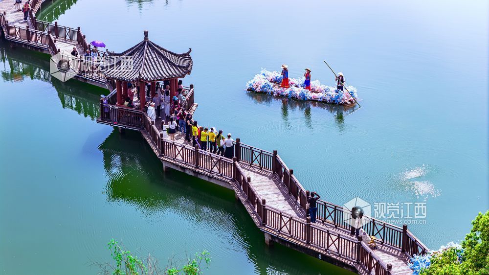 2026年4月19日在江西省吉安市峡江县金坪民族乡拍摄的画面。