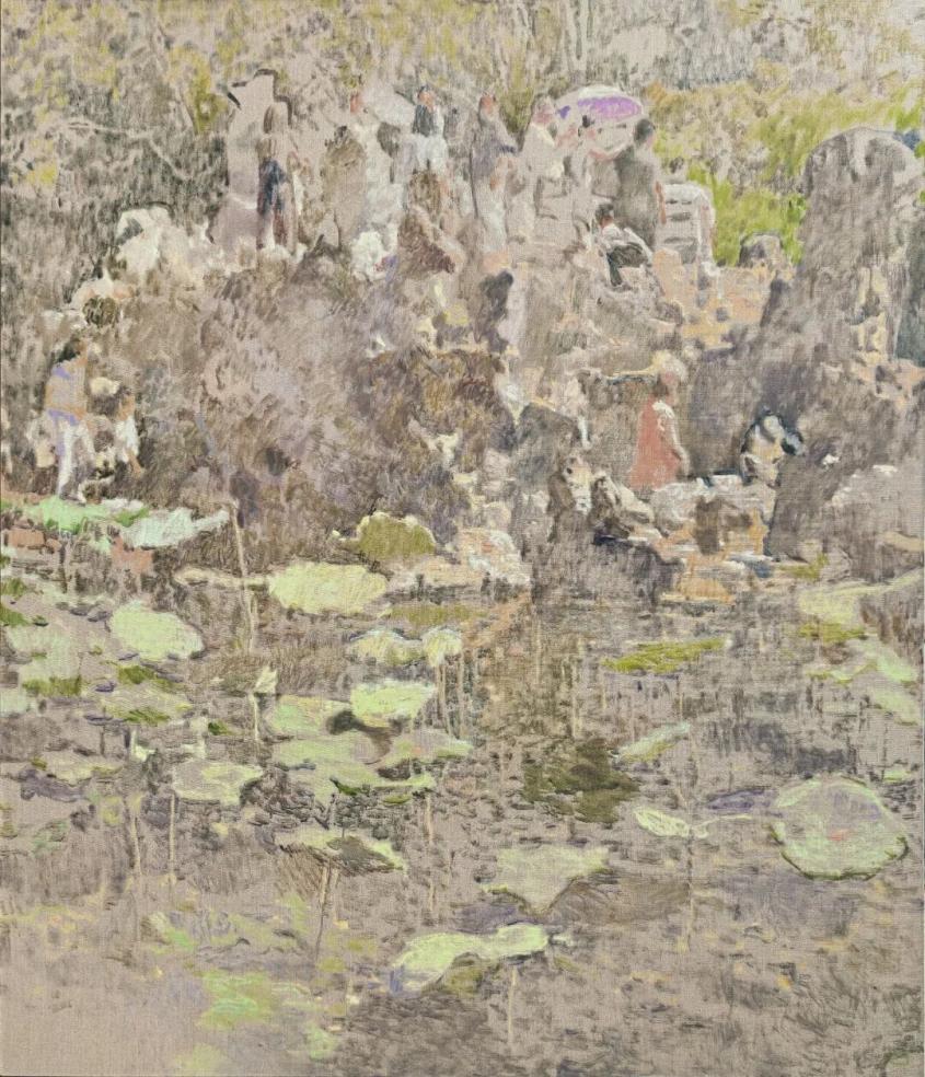 与文徵明隔世“对画”：张淳绘画作品展在无锡开幕