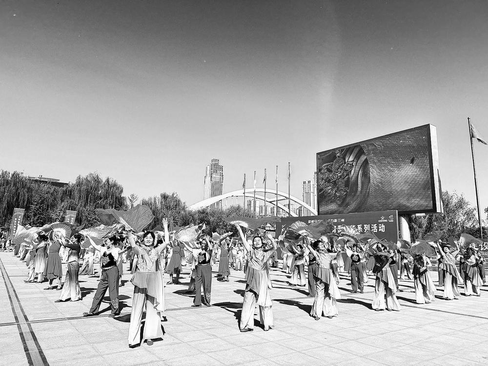 启动仪式现场　新甘肃&middot;甘肃经济日报记者　张莉莉　摄