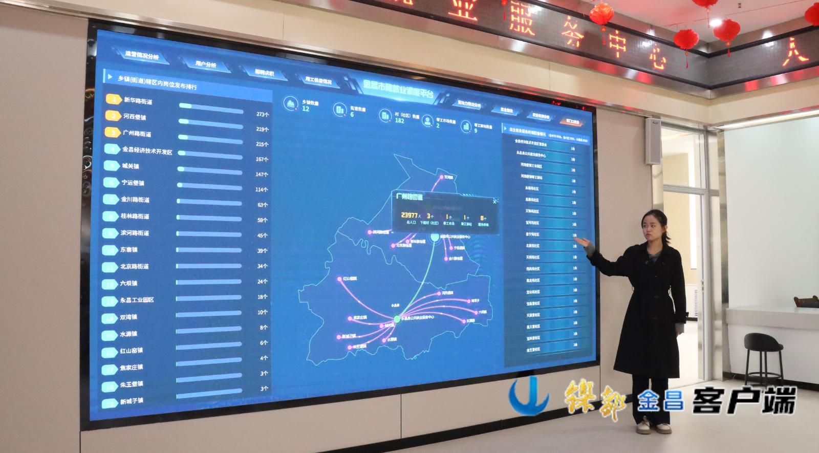 △金昌市稳就业调度平台