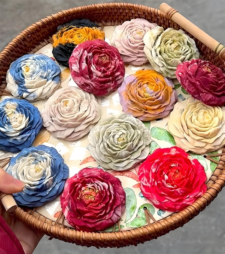 牡丹花甜品