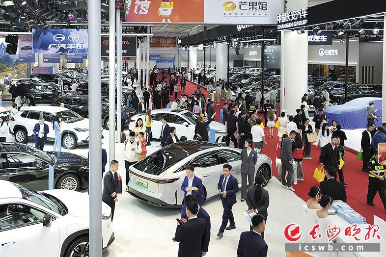 2026湖南车展上，车企推出了各式新车型。
