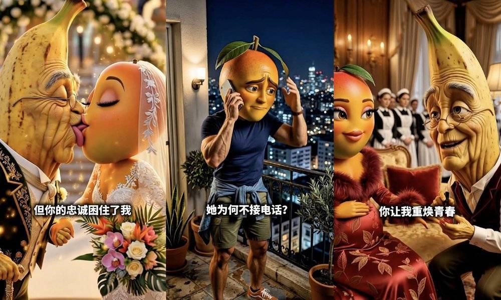 出轨怀孕打小三:水果AI视频成功拉低全世界智商