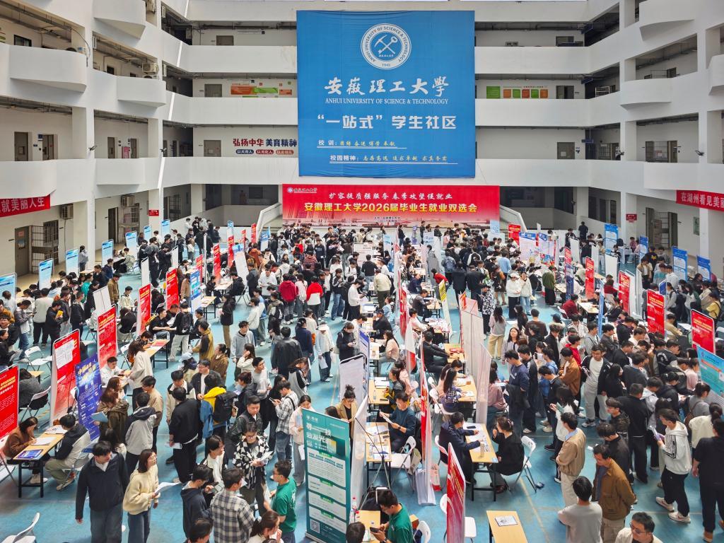 双选会现场