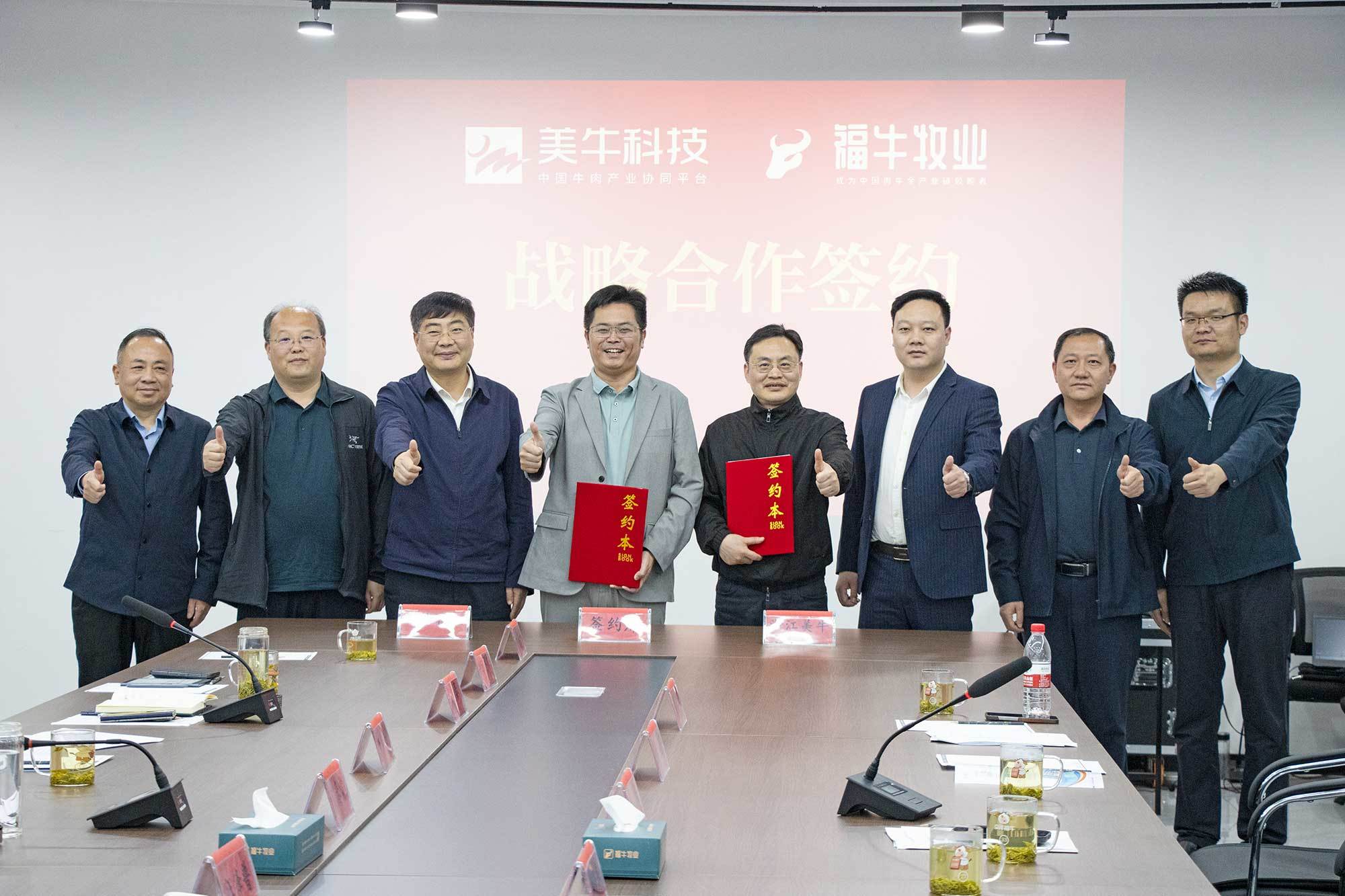 河南信阳:“福牛”+“美牛” 肉牛产业巨轮启航