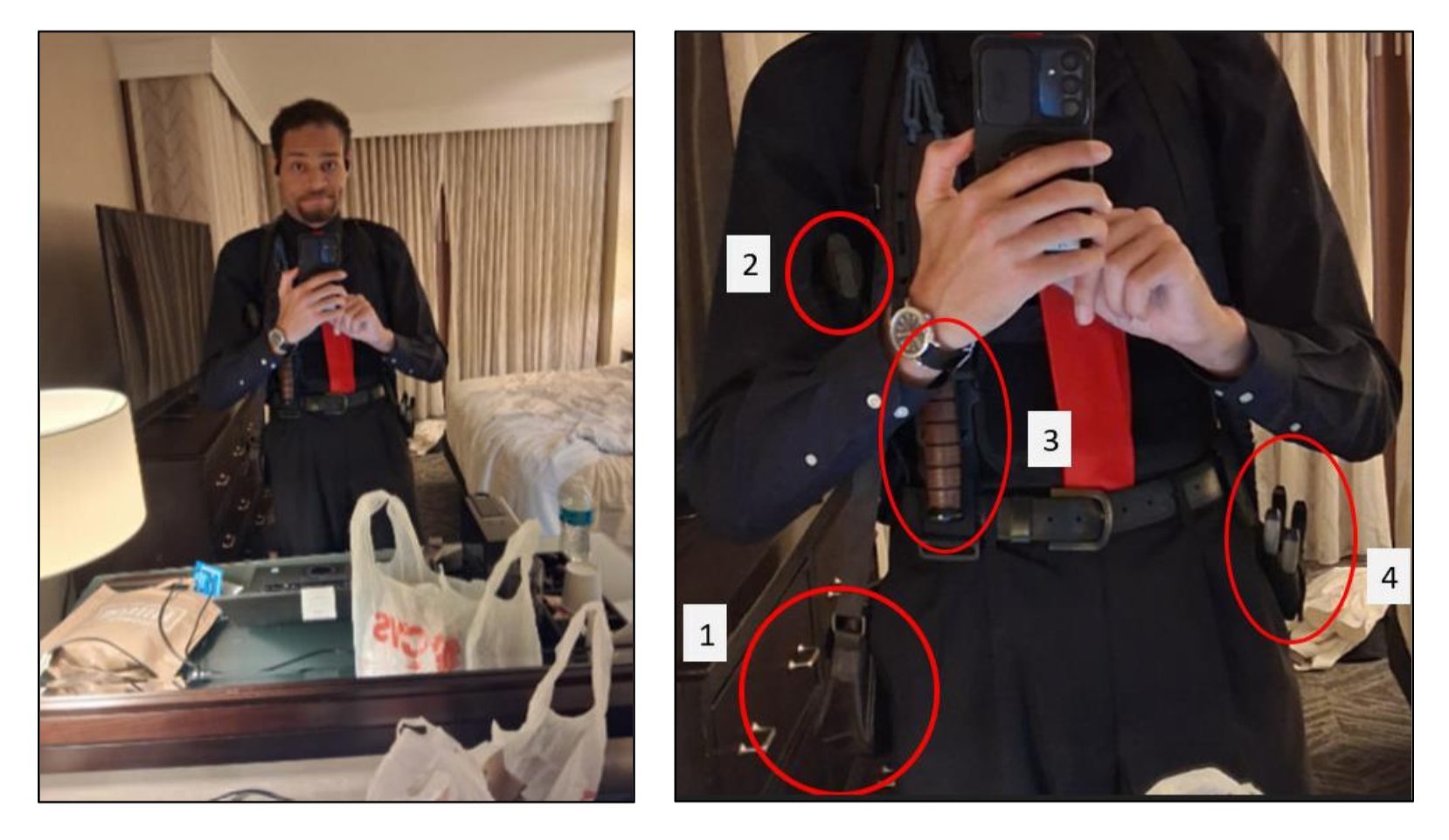 白宫记协晚宴枪手作案前自拍照曝光