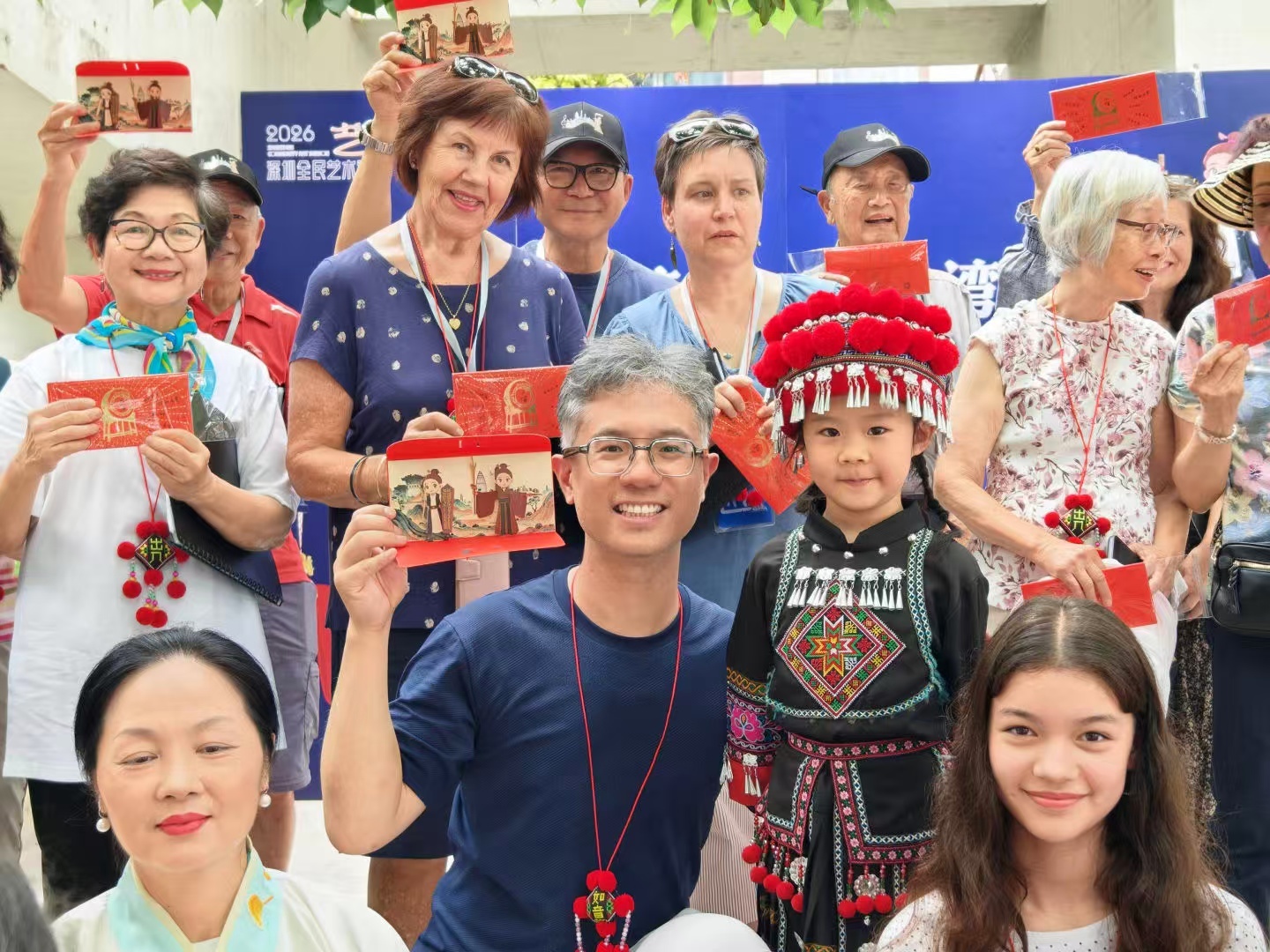 悉尼西赖德艺术团到访深圳南头古城,共庆华夏上巳节
