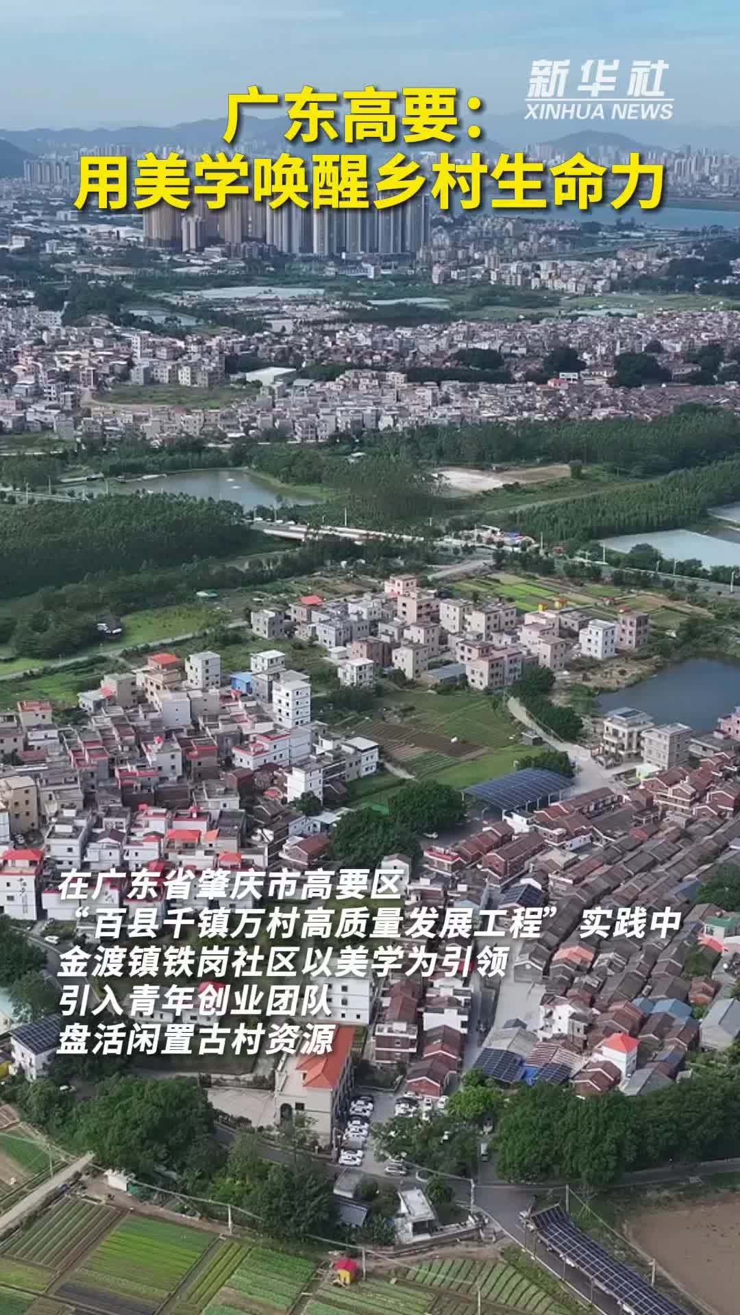 秀我中国｜广东高要：用美学唤醒乡村生命力