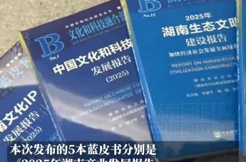 首次系统梳理文化IP，《2025年湖南系列蓝皮书》发布