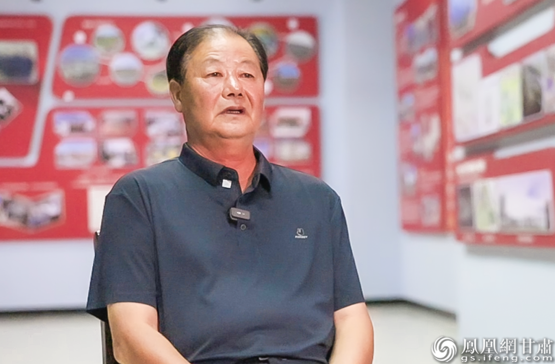 王生荣深情讲述记忆中的铁人 酒泉市融媒体中心供图