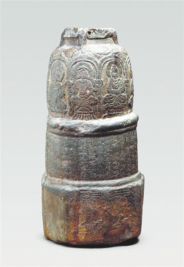 北凉文物　马德惠石造像塔