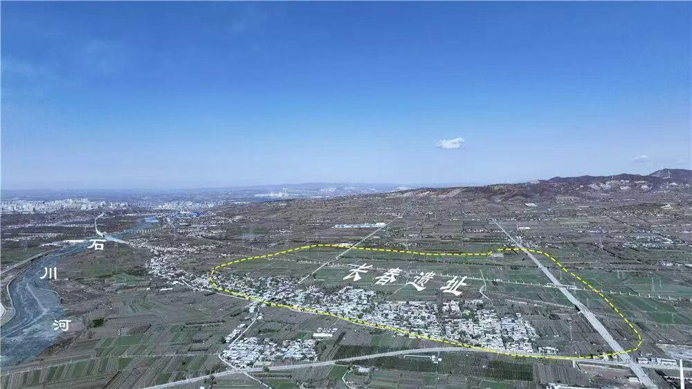 长春遗址地貌鸟瞰图