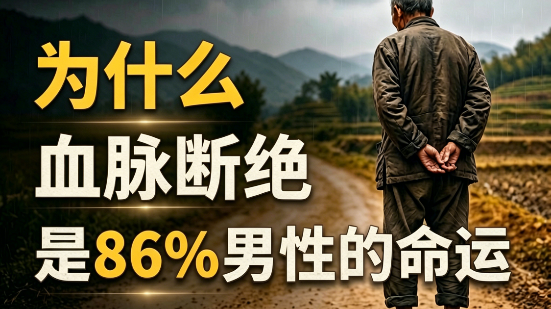 传宗接代很容易？86%男性都做不到：绝后为什么如此普遍