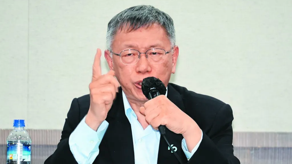 曾邀请侯汉廷加入民众党，柯文哲：台湾不是民进党的专利