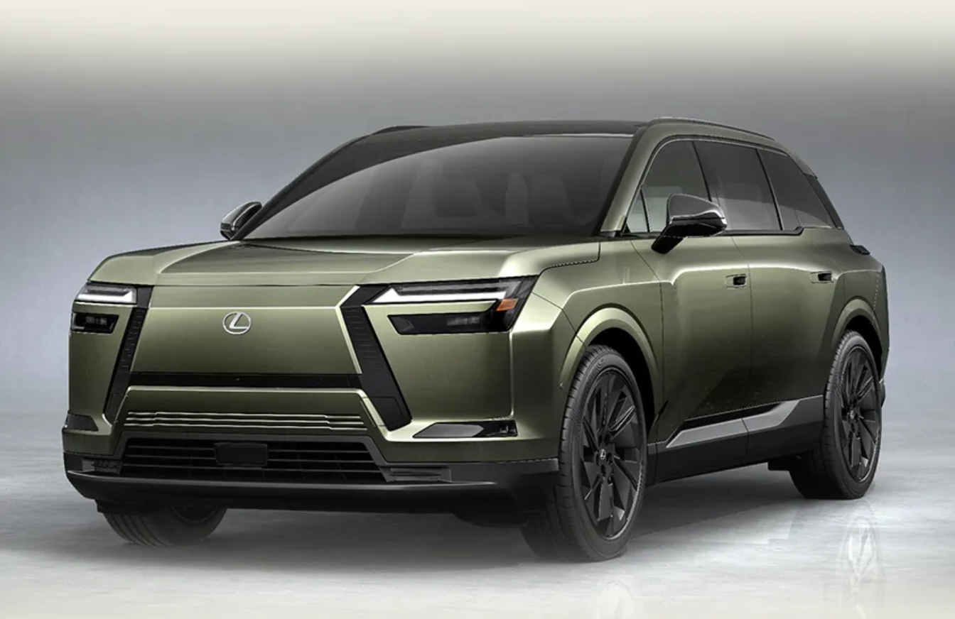 雷克萨斯纯电三排座SUV TZ发布：聚焦大空间