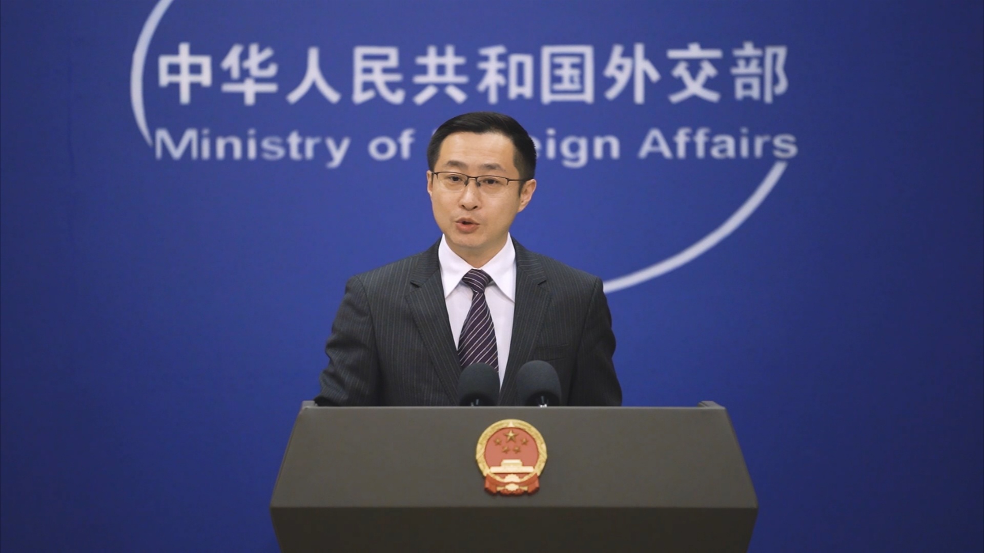 外交部：敦促英方纠正错误做法，停止反华的政治操弄，停止为反中乱港分子撑腰打气