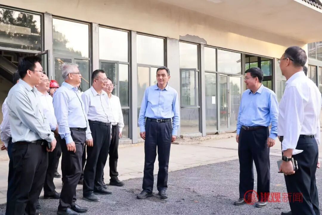 李红军调研豫章书院二期南院北院建设工程建设情况
