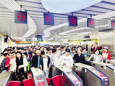 “五一”假期南昌地铁累计运送乘客903.31万人次