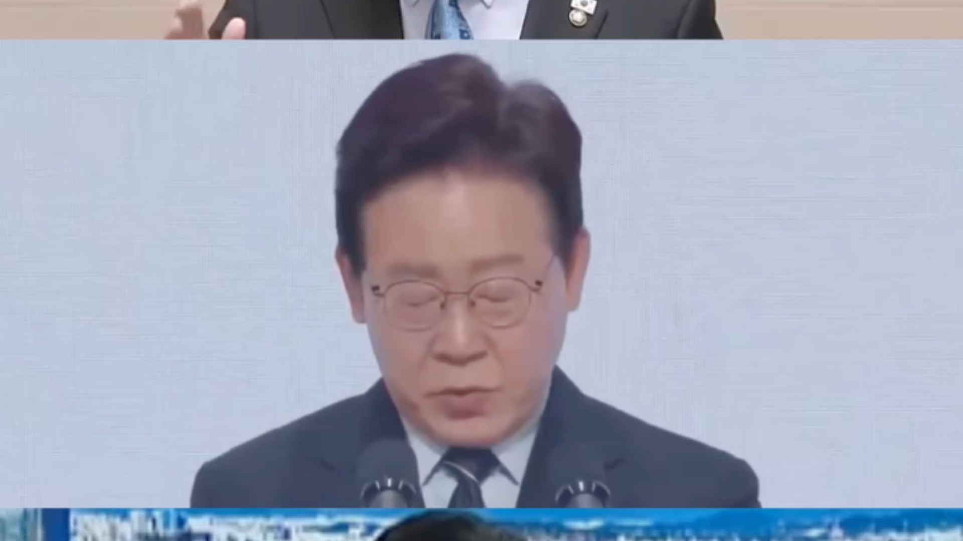 罕见！韩国总统、国会议长、韩执政党党首同日落泪，原因不同