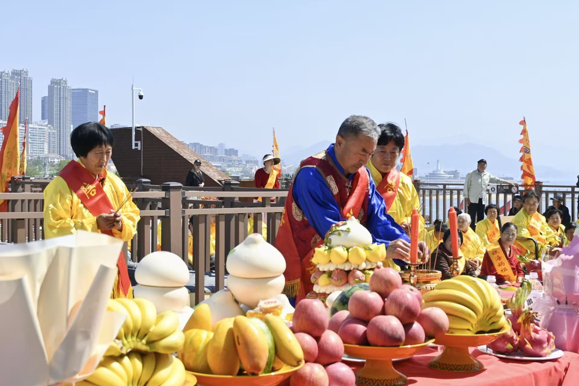 赓续妈祖文脉 厚植爱国情怀——银海游艇俱乐部妈祖文化广场举办妈祖诞辰1066周年纪念活动